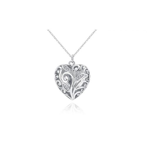  Heart Necklace Collection Made with Swarovski Crystal by Rubique Jewelry