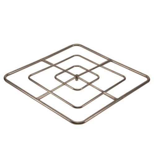  Hearth Products Controls (HPC Square Stainless Steel Fire Pit Burner (FRSSQ-36-NG), 36x36-Inch, Natural Gas