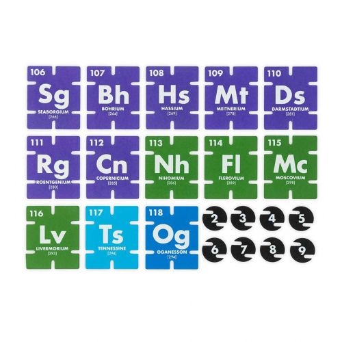  HearthSong Periodic Table Learning Connectagons - Educational 3D Puzzle Chemistry Game for Kids