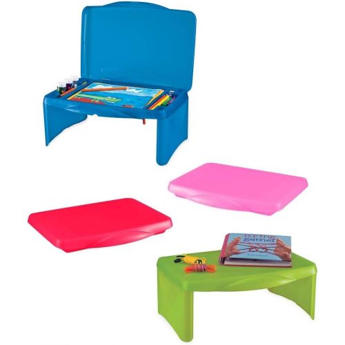  [아마존베스트]HearthSong Collapsible Folding Lap Desk, in Blue