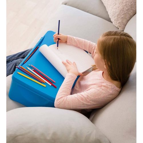  [아마존베스트]HearthSong Collapsible Folding Lap Desk, in Blue