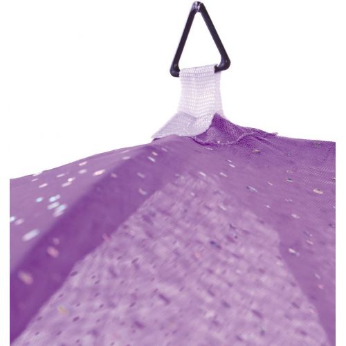  [아마존베스트]HearthSong Sparkling Lights Light-Up Bed Canopy for Twin, Full, or Queen Beds, 58 L x 50 W