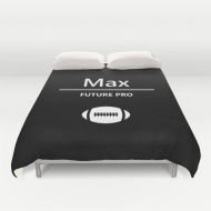 HeartlandLettering Personalized Bedding For Teens, Boys Bedding Twin, Football Bedding Queen, Custom Football Bedding King, Personalized Kids Gifts
