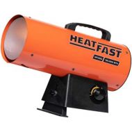 [아마존베스트]HeatFast HF160G Portable Home, Jobsite, Construction Site Forced Air Liquid Propane Salamander Torpedo Space Heater with Variable Temperature Control, 155,000 BTU, orange