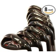 Heater 3.0 Series Black Plasma Golf Iron Set +2 inch Over XL Big & Tall Men's 8-Piece Set (4-PW, SW) Right Handed Regular Flex R Flex Club (Tall 6'3