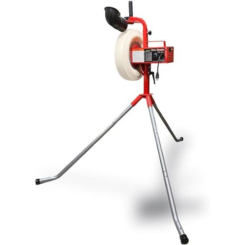  Heater Team Sports Blaze Pitching Machine with 1 Yr. Warranty for Baseball, and Softball Training | Blaze Baseball & Softball Throws Up to 70 MPH | Perfect for Backyard Practice & Team Development