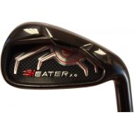 [아마존베스트]Heater 3.0 Series Black Plasma Golf Iron Set Complete 8-Piece Mens Iron Set (4-PW, SW) Right Handed Regular Flex R Flex Club