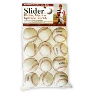 Heater Sports Slider Leather Lite Pitching Machine Balls - 12 Pack