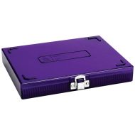 Heathrow Scientific HD15988H Polycarbonate Purple Durable True North Slide Box, 208mm Width x 175mm Height x 34mm Depth