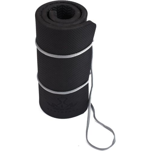  Yoga Knee Pad by Heathyoga, Great for Knees and Elbows While Doing Yoga and Floor Exercises, Kneeling Pad for Gardening, Yard Work and Baby Bath. 26x10x½