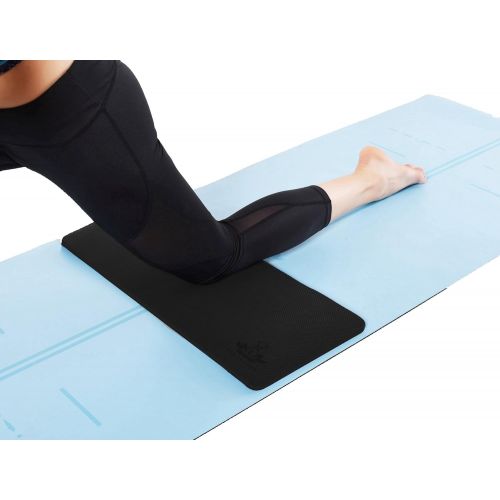  Yoga Knee Pad by Heathyoga, Great for Knees and Elbows While Doing Yoga and Floor Exercises, Kneeling Pad for Gardening, Yard Work and Baby Bath. 26x10x½