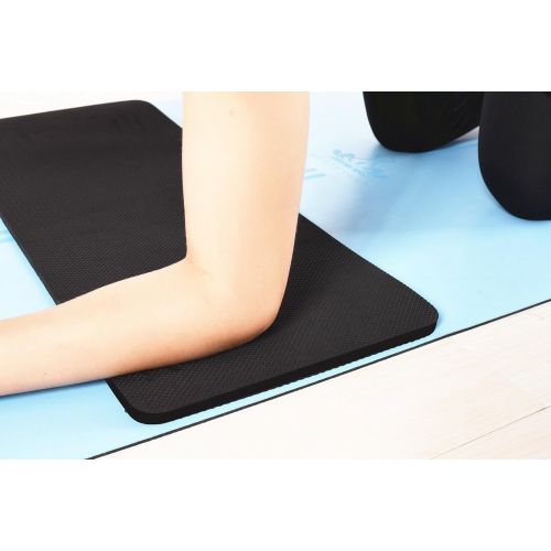  Yoga Knee Pad by Heathyoga, Great for Knees and Elbows While Doing Yoga and Floor Exercises, Kneeling Pad for Gardening, Yard Work and Baby Bath. 26x10x½