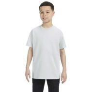 Heavy Cotton Boys Ash Grey T-Shirt by Gildan