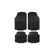 Heavy Duty Rubber Car Floor Mats Set (4-Piece)