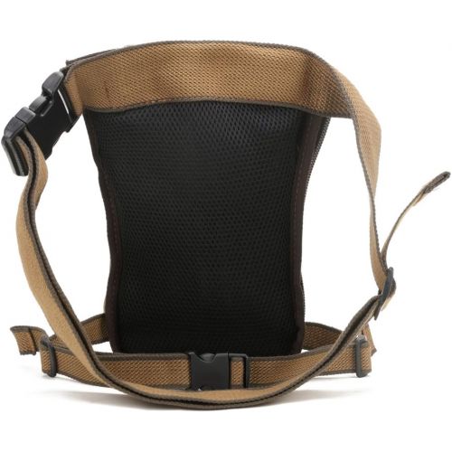  Hebetag Canvas Drop Leg Bag Outdoor Waist Pack for Men Women Tactical Military Motorcycle Bike Cycling Multi-Pocket Waist Fanny Pouch Travel Hiking Climbing Thigh Bag Pocket