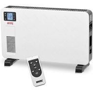 [아마존베스트]HECHT Elektro-Heizung 3623 Heizgerat Standheizung (bis 2300 Watt, LCD-Display, Fernbedienung)