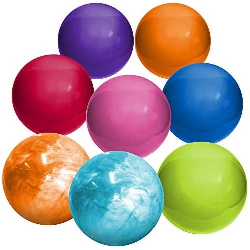  [아마존베스트]Hedstrom Multi-Color Assortment of Large Playballs Indoor/Outdoor Playballs, Multi