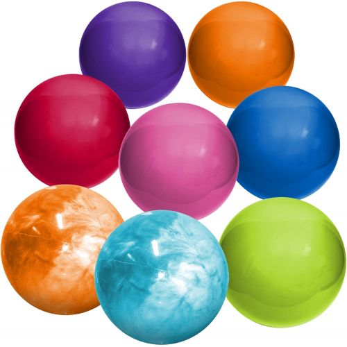  [아마존베스트]Hedstrom Multi-Color Assortment of Large Playballs Indoor/Outdoor Playballs, Multi