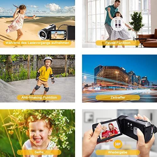  [아마존베스트]Heegomn Digital Video Camera for YouTube Vlogging 1080P Mini DV Video Camcorder for Kids/Kids/Beginners/Teenagers