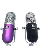 Heil Sound PR-77D Vintage Microphone (Purple) for Podcast, Broadcast, and Studio Recording Applications