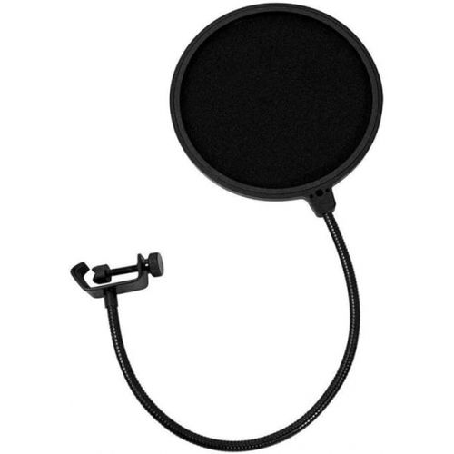  HeiL PR37 Large Diameter Hand-Held Vocal Microphone with Pop Filter & XLR Cable Bundle