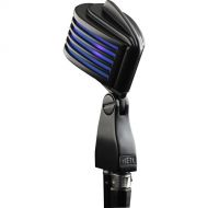 Heil Sound The Fin Vocal Microphone with LED Lights (Matte Black Body, Blue LEDs)