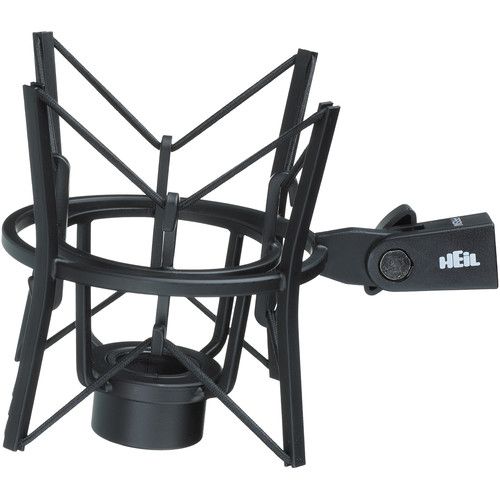  Heil Sound PR 30 Dynamic Supercardioid Microphone Kit with Shockmount and Boom Arm (Matte Black)