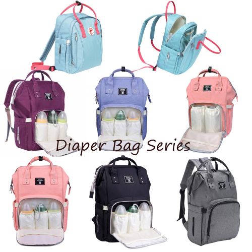  Heinerrs Baby Diaper Bag Backpack Multi-Function Waterproof Travel Nappy Tote Bags Large Capacity Creative...