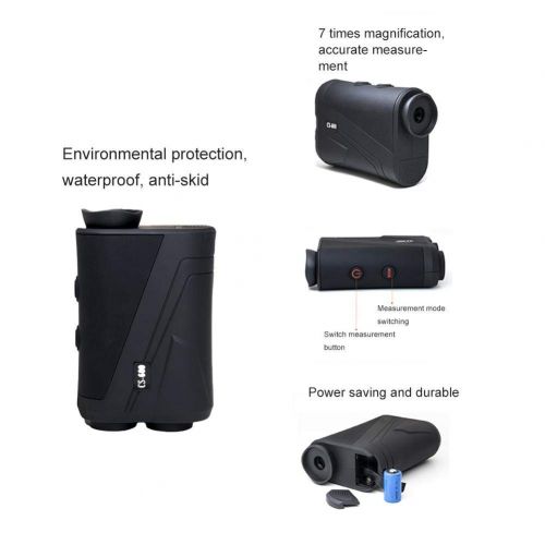  Heitaisi 600M Golf Laser Hunting Rangefinder,Ranging Telescope Speed Measure Altimeter,Monocular Golf Rangefinder with Pinsensor Distance Speed Measurement Range Finder