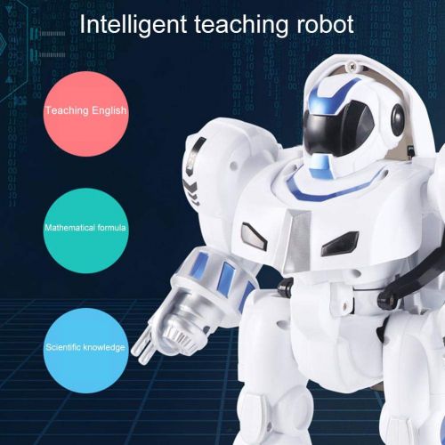  Heitaisi Intelligent Fingerprint Touch Deformation Robot,RC Walking Dance Sliding Remote Control Robot Toy with Remote Controller