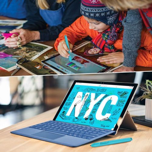  [아마존베스트]Heiyo Surface Pen Microsoft Certified, 1024 Levels Pressure Sensitivity Safe ABS Material Surface Stylus 200Hrs Using Time & 360Day Standby Surface Pro Pen Compatible with Surface Pro/Go