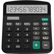 Calculator, Standard Function Desktop Calculator, Black