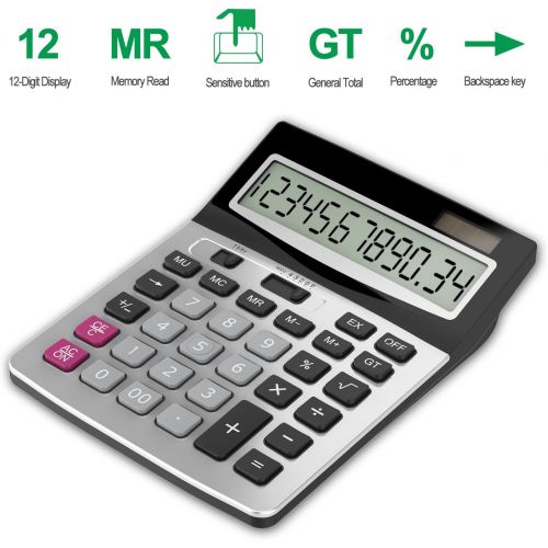  [아마존베스트]Helect H1006 Standard Function Desktop Business Calculator