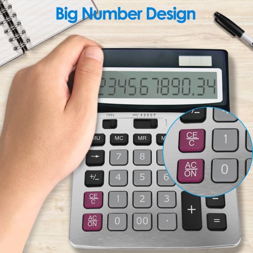  [아마존베스트]Helect H1006 Standard Function Desktop Business Calculator