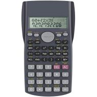 [아마존베스트]Helect 2-Line Engineering Scientific Calculator, Suitable for School and Business, Black