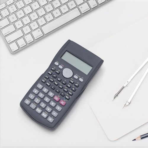  [아마존베스트]Helect 2-Line Engineering Scientific Calculator, Suitable for School and Business, Black