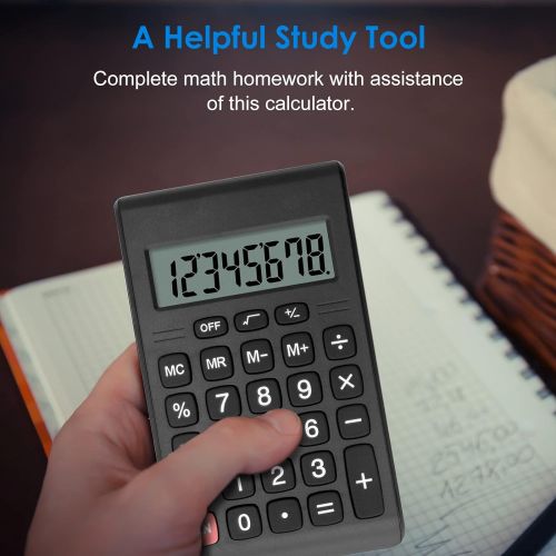  Calculator, Helect Compact Design Standard Function Handheld Portable Calculator - H1007