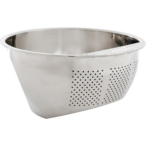  [아마존베스트]Helens Asian Kitchen Rice Washing Bowl, 3-Quart, Stainless Steel