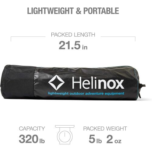  Helinox Cot One Lightweight, Compact, Collapsible, Portable Camping Cot