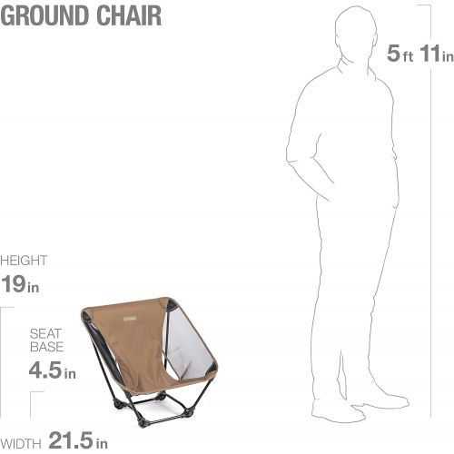  Helinox Ground Chair Ultralight, Portable Outdoor Chair