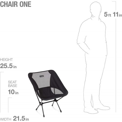  Helinox Chair One Original Lightweight, Compact, Collapsible Camping Chair