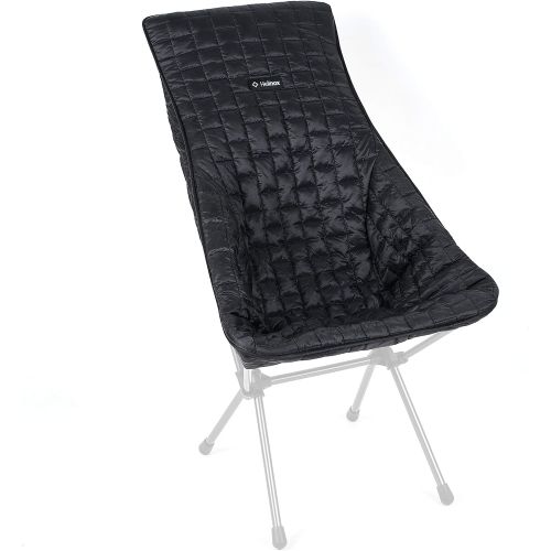  Helinox Seat Warmer Insulated Fitted Chair Cover, Sunset/Beach, Black Flow Line