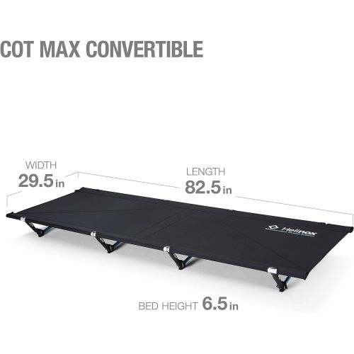  [아마존베스트]Helinox Cot Max Lightweight, Compact, Collapsible, Portable Camping Cot