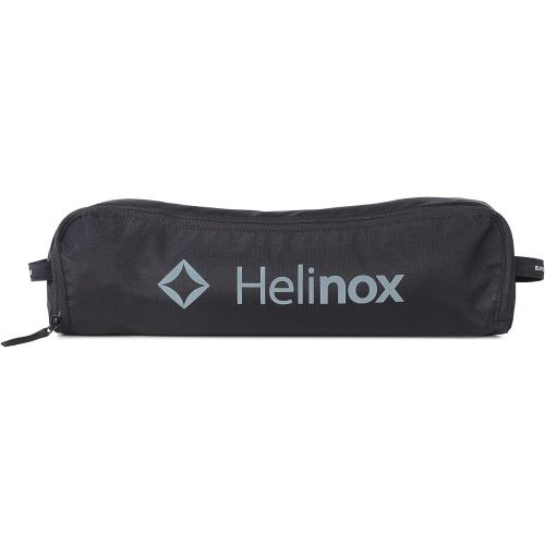  Helinox Sunset Chair Lightweight, High-Back, Compact, Collapsible Camping Chair, All Black, with Pockets