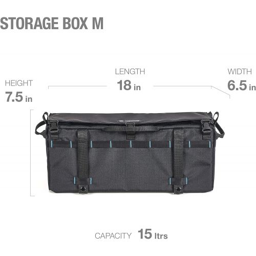  Helinox Storage Box Accessory and Gear Organizer, M (18 x 6.5 x 7.5)