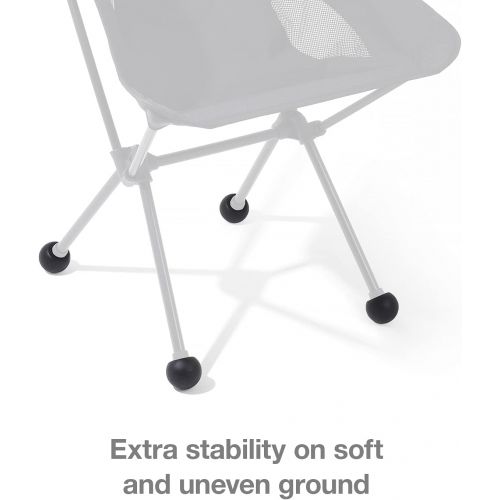  Helinox Chair Stabilizing Rubber Ball Feet (Set of 4), 55 mm