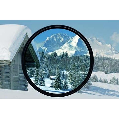  Heliopan 82mm Neutral Density 8x (0.9) Filter (708237) with specialty Schott glass in floating brass ring