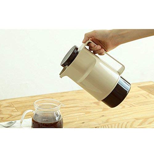  Helios Service Vacuum Jug, 0.6 L, beige / brown