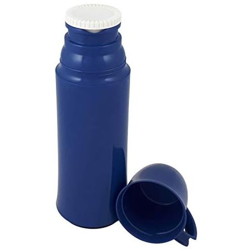  Helios Elegance Isolierflasche, Kunststoff, taubenblau, 0,5 Liter