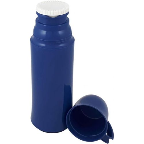  Helios Elegance Isolierflasche, Kunststoff, taubenblau, 0,5 Liter